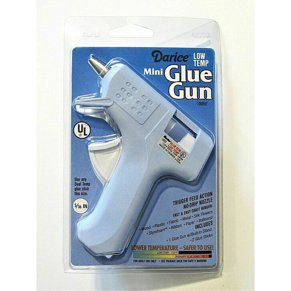 Mini Glue Gun - New Darice Low Temp Crafting Fast Heating Supply